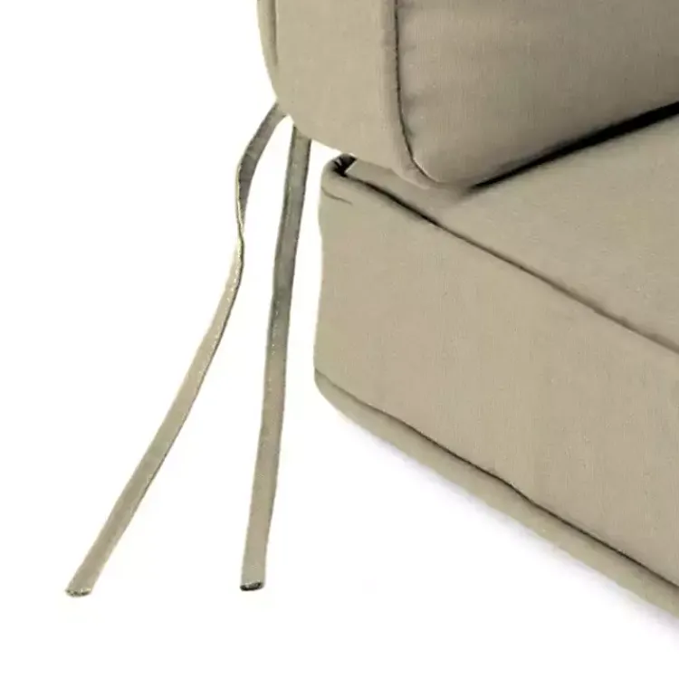Kirklands Home Solid Beige Outdoor Deep Seat Cushion Tan Discount