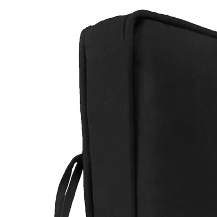 Kirklands Home Solid Outdoor Deep Seat Cushion Black
