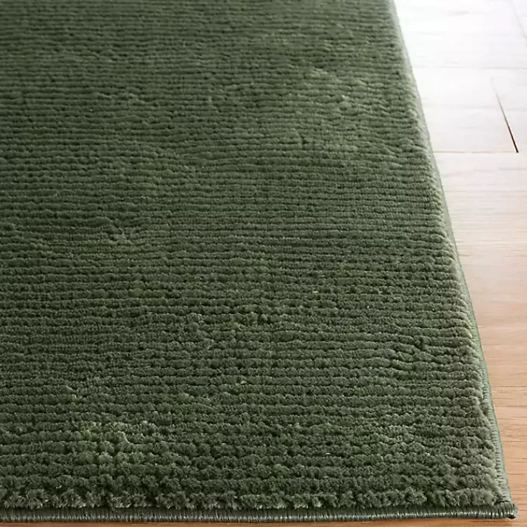 Kirklands Home Solid Revive Area Rug, 6x6 Green Hot