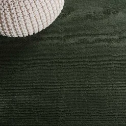 Kirklands Home Solid Revive Area Rug, 6x6 Green Hot
