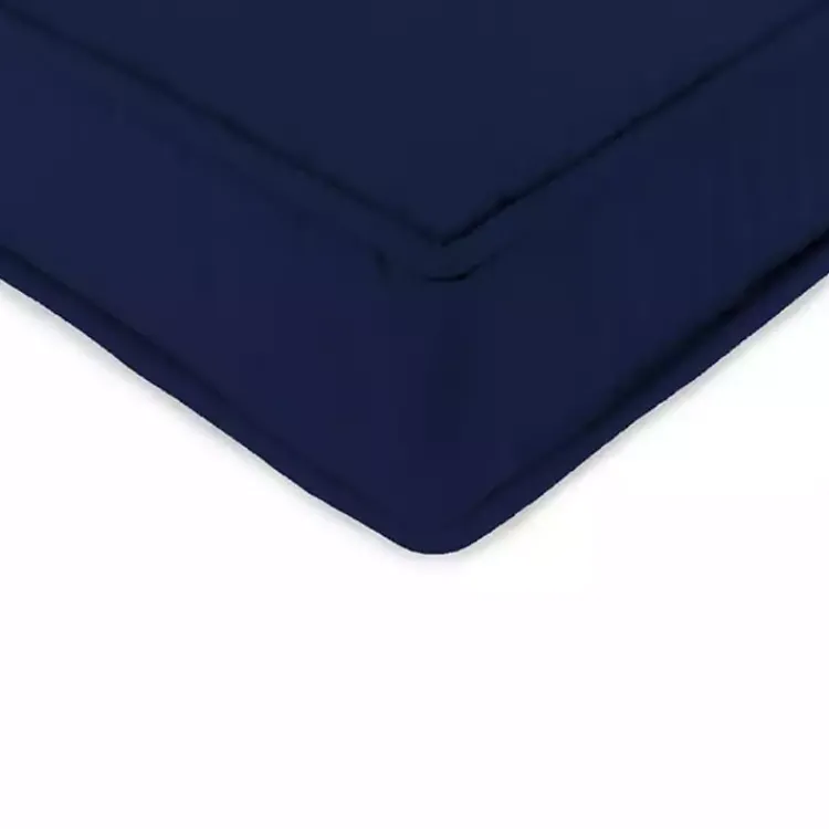 Kirklands Home Solid Navy Outdoor Deep Seat Cushion Blue Outlet
