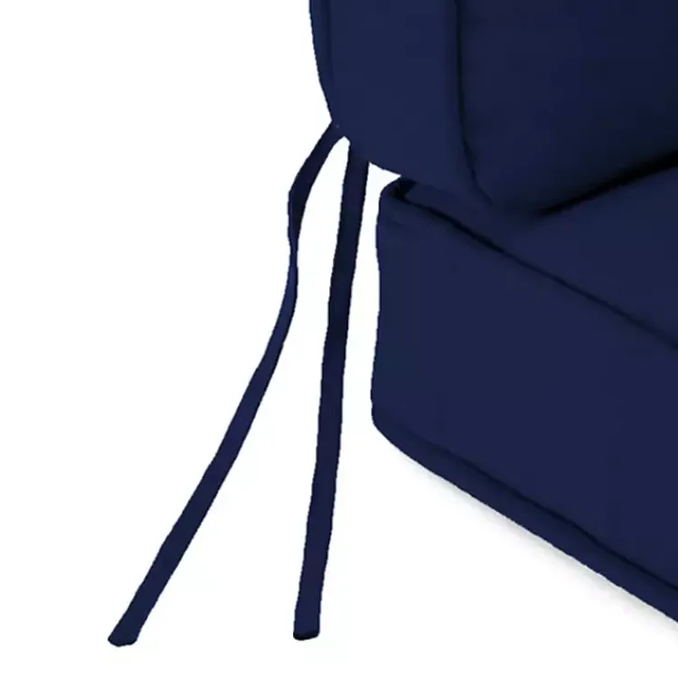 Kirklands Home Solid Navy Outdoor Deep Seat Cushion Blue Outlet
