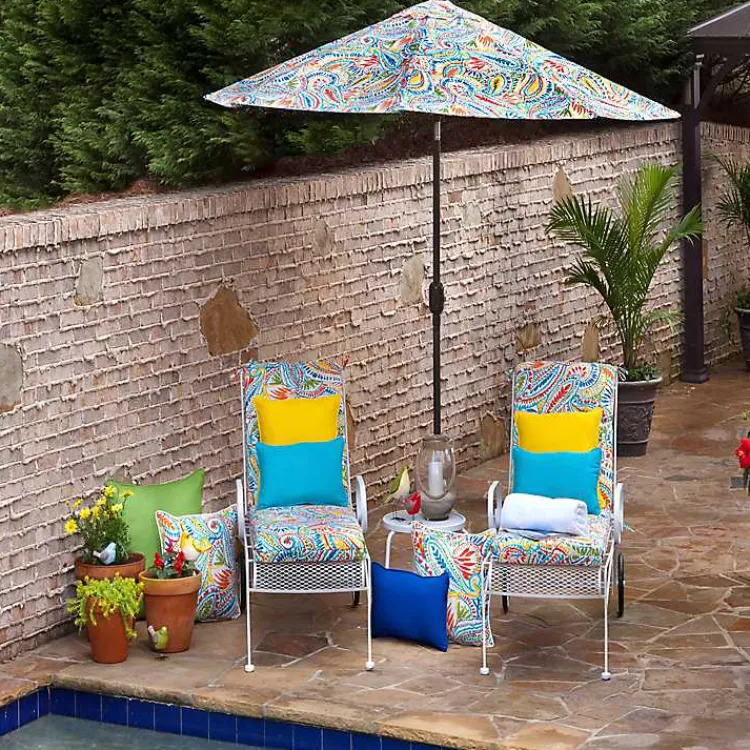 Kirklands Home Solid Outdoor Pillows, Set of 2 Yellow Discount