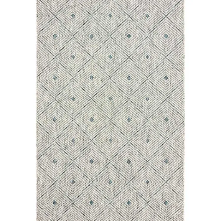 Kirklands Home Solitaire Sun Shower Outdoor Area Rug, 5x8 Hot