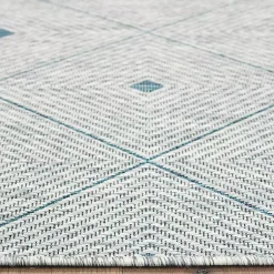 Kirklands Home Solitaire Sun Shower Outdoor Area Rug, 5x8 Hot