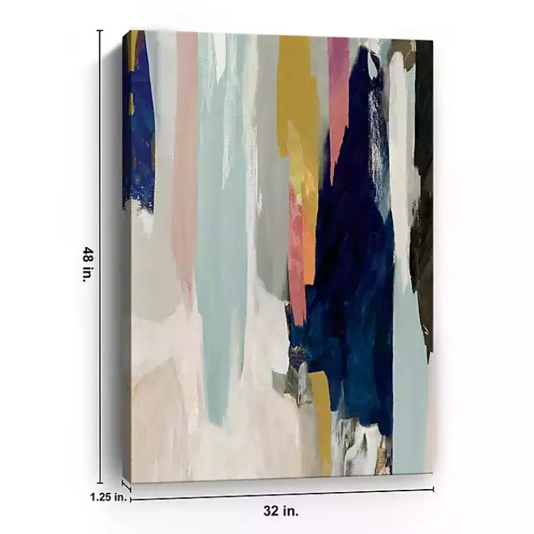 Kirklands Home Somber Abstract Canvas Art Print Best