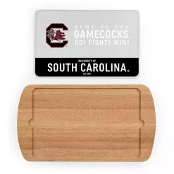 Kirklands Home South Carolina Wood and Glass Serving Board Sale