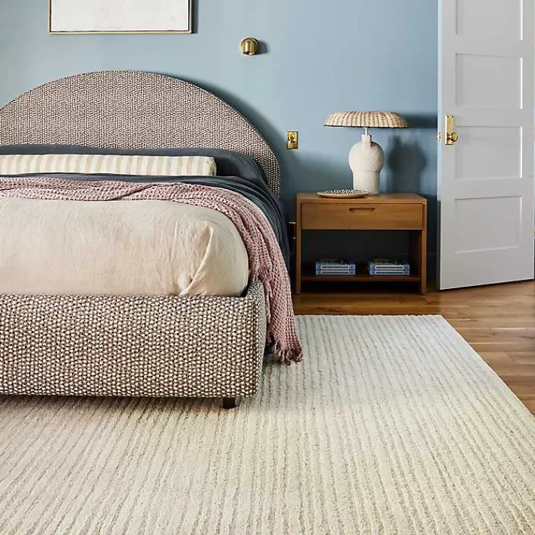 Kirklands Home Southwest Emily Henderson x RugsUSA Area Rug, 8x10 Ivory Clearance