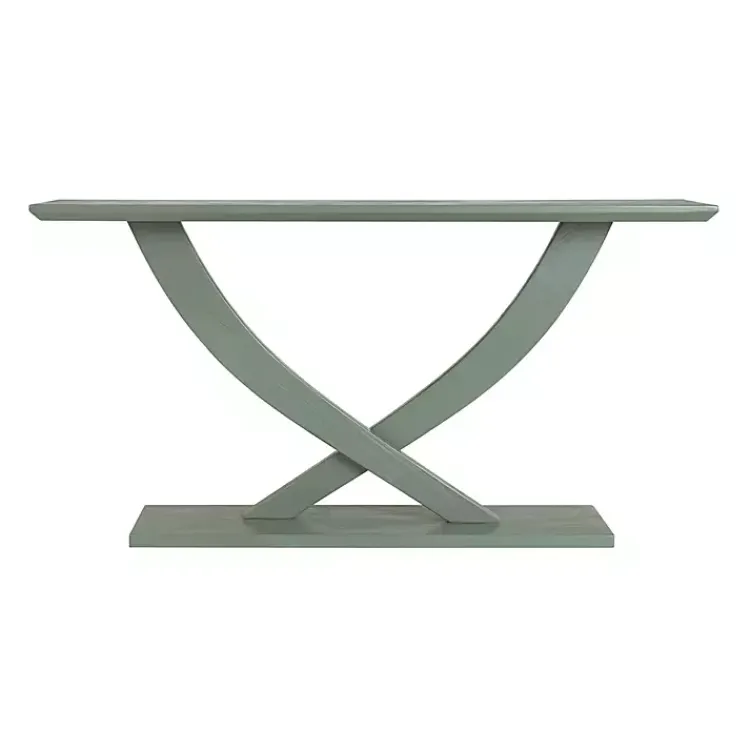 Kirklands Home Spanish Moss Ramus Console Table Green Clearance