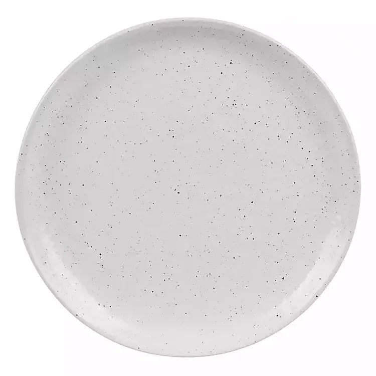Kirklands Home Speckled Cream Simple Things Dinner Plate Ivory Best