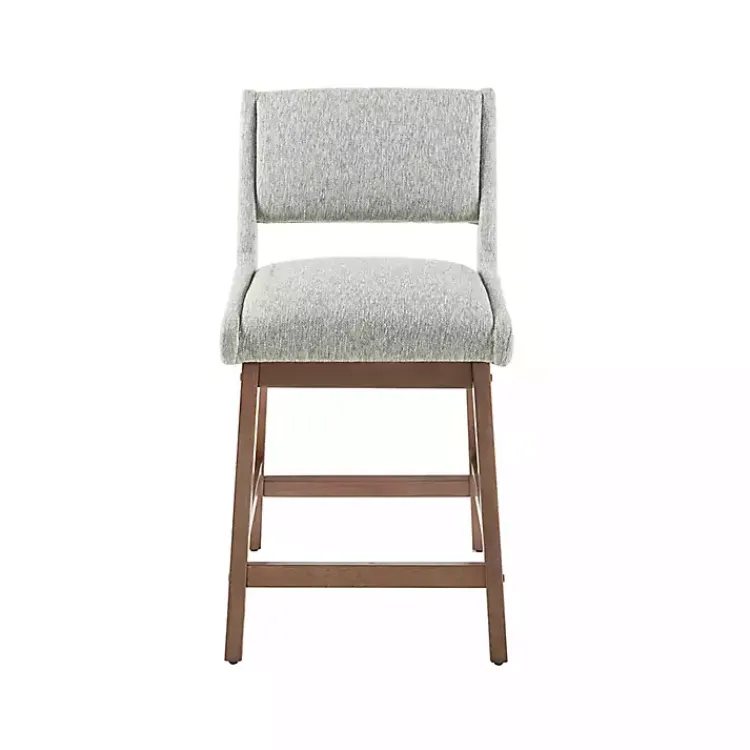 Kirklands Home Speckled Boomerang Modern Counter Stool Gray Sale
