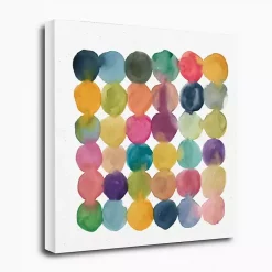 Kirklands Home Spectrum Connections Canvas Art Print New