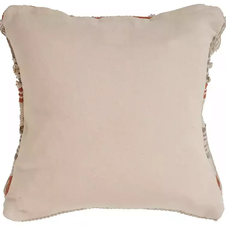 Pillows>Kirklands Home Spice and Natural Chic Fringe Pillow