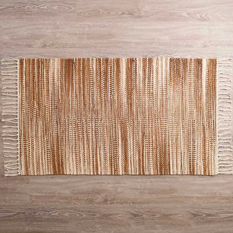 Kirklands Home Spice Marled Scatter Rug New
