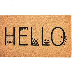 Halloween>Kirklands Home Spooky Hello Doormat