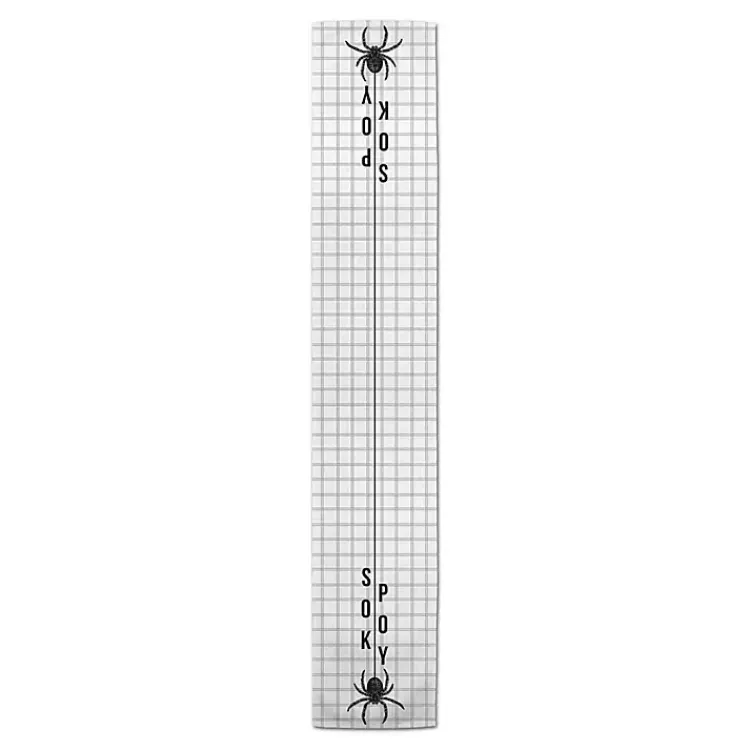 Halloween>Kirklands Home Spooky Spider Table Runner, 90 in.