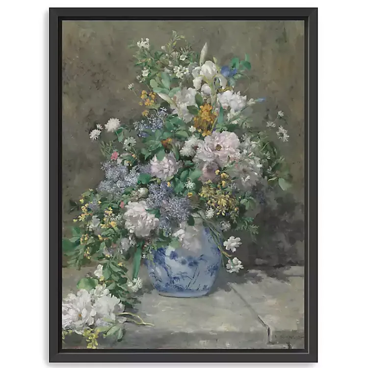 Kirklands Home Spring Bouquet Framed Canvas Art Print, 26x34 Best