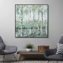 Kirklands Home Spring Forest Framed Canvas Art Print Outlet