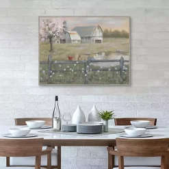 Kirklands Home Spring Has Arrived Framed Canvas Art Print Green Outlet