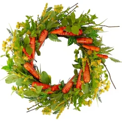 Wreaths>Kirklands Home Springtime Carrots Easter Wreath