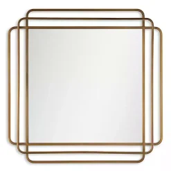 Kirklands Home Square Shayan Bronze Metal Wall Mirror Hot