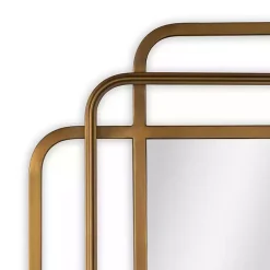 Kirklands Home Square Shayan Bronze Metal Wall Mirror Hot