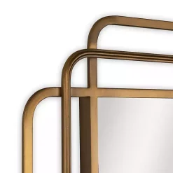 Kirklands Home Square Shayan Bronze Metal Wall Mirror Hot