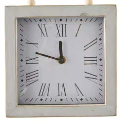 Kirklands Home Square Wood Beaded Wall Clocks, Set of 3