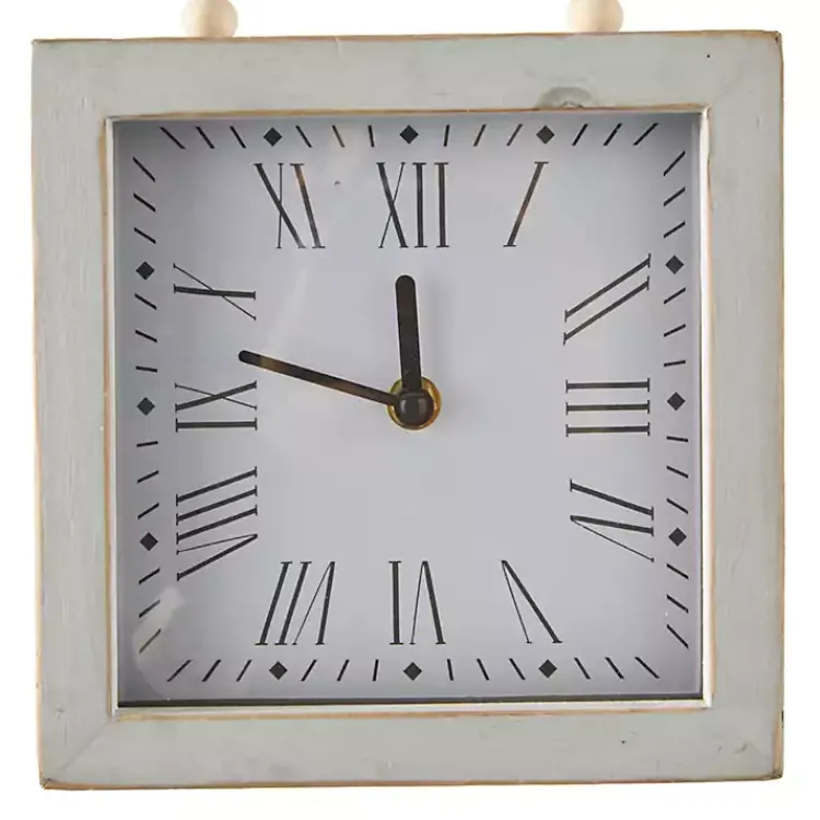 Kirklands Home Square Wood Beaded Wall Clocks, Set of 3