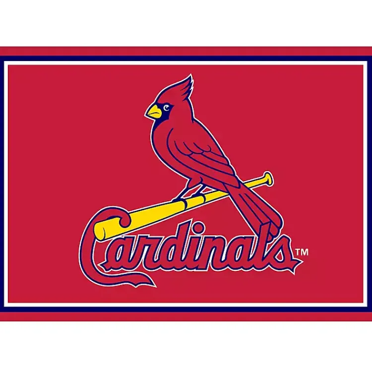 Kirklands Home St. Louis Cardinals Spirit Rug, 3x4 Red Outlet