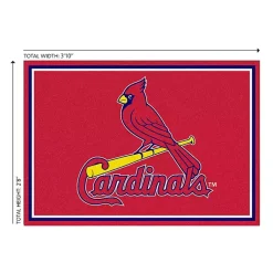 Kirklands Home St. Louis Cardinals Spirit Rug, 3x4 Red Outlet