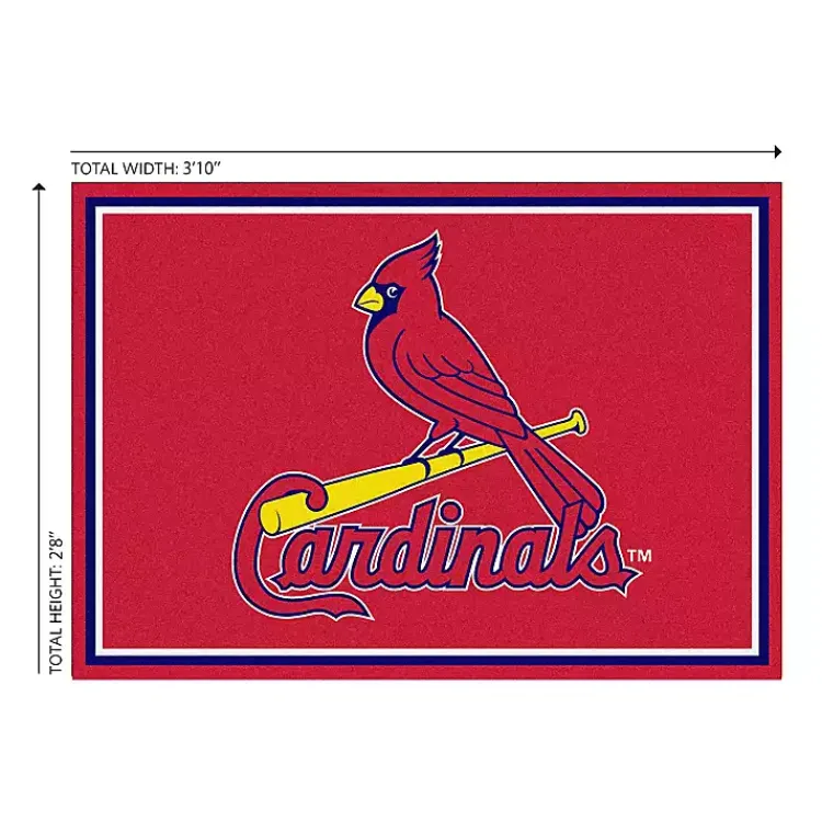 Kirklands Home St. Louis Cardinals Spirit Rug, 3x4 Red Outlet