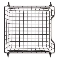 Kirklands Home Stackable Wire Kitchen Basket, 8 in. Black Hot