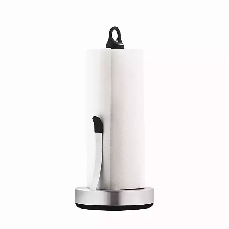 Kirklands Home Stainless Weighted Paper Towel Holder With Arm Silver Online