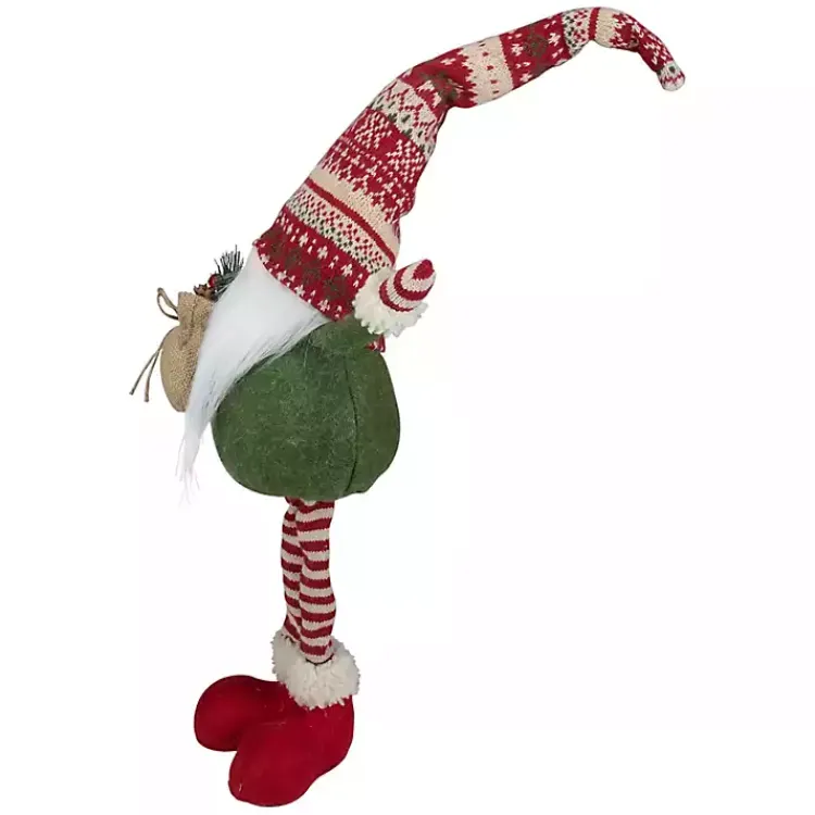 Christmas Decorations>Kirklands Home Standing Bearded Gnome Christmas Figurine