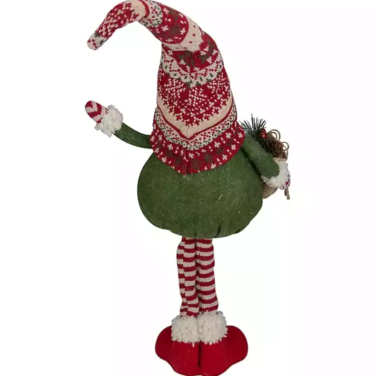 Christmas Decorations>Kirklands Home Standing Bearded Gnome Christmas Figurine