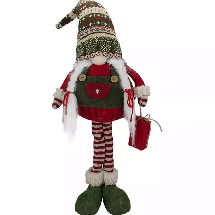 Christmas Decorations>Kirklands Home Standing Girl Gnome Christmas Figurine
