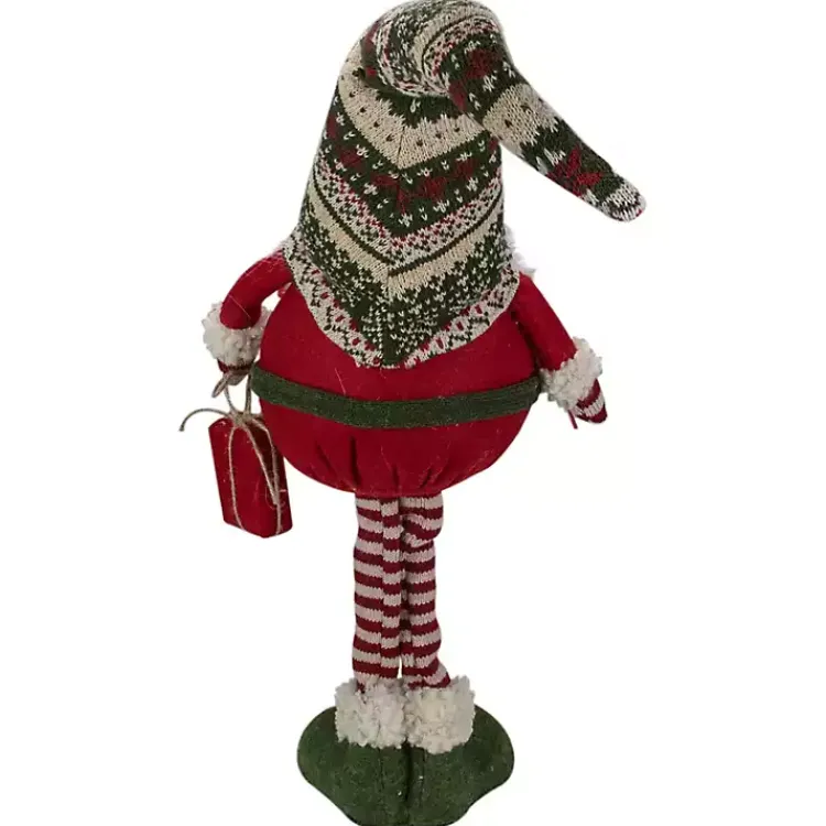 Christmas Decorations>Kirklands Home Standing Girl Gnome Christmas Figurine