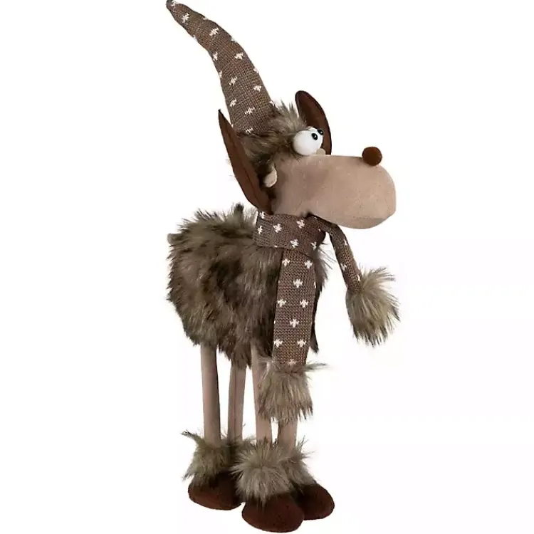 Christmas Decorations>Kirklands Home Standing Moose Decoration Brown