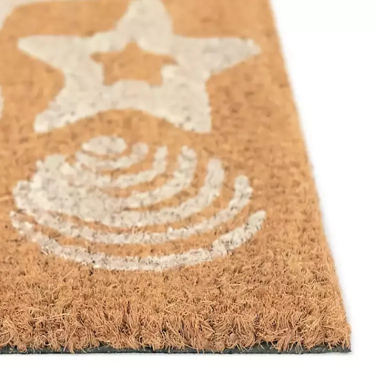 Kirklands Home Starfish and Sand Dollars Coir Doormat Clearance