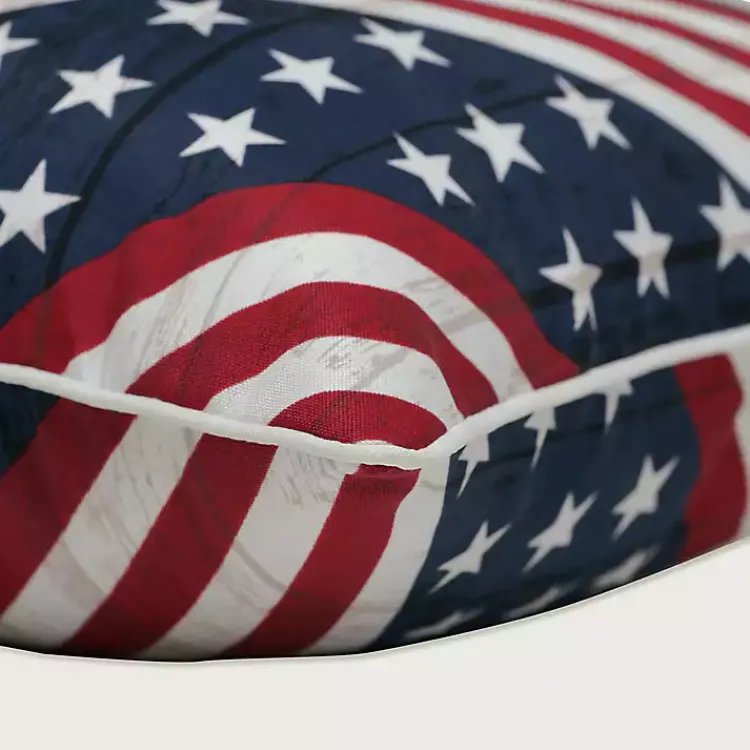 Kirklands Home Stars & Stripes Outdoor Lumbar Pillows, Set of 2 Clearance