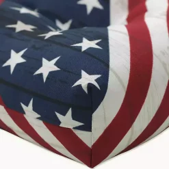 Kirklands Home Stars & Stripes Tufted Outdoor Cushions, Set of 2 Best