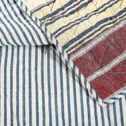 Kirklands Home Stars and Striped Patch 3-pc. Full/Queen Quilt Set Sale