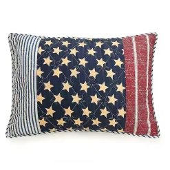 Kirklands Home Stars and Striped Patch 3-pc. King Quilt Set