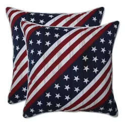 Kirklands Home Stars and Stripes Outdoor Throw Pillows, Set of 2 Sale