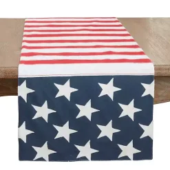 Kirklands Home Stars and Stripes Patriotic Table Runner Online