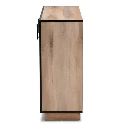 Kirklands Home Stella Contemporary Oak 3-Door Sideboard Sale