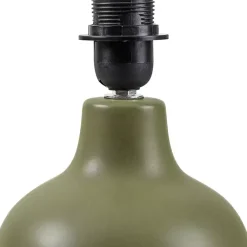 Kirklands Home Stella Diminuta Table Lamp with Woven Shade Green Online