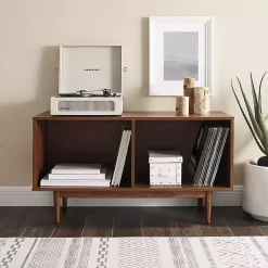 Kirklands Home Stephen Medium Modern Wood Console Table Outlet