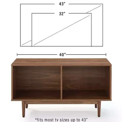 Kirklands Home Stephen Medium Modern Wood Console Table Outlet